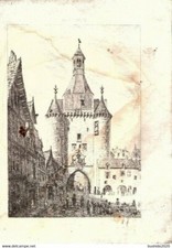 eau forte ancienne rare la