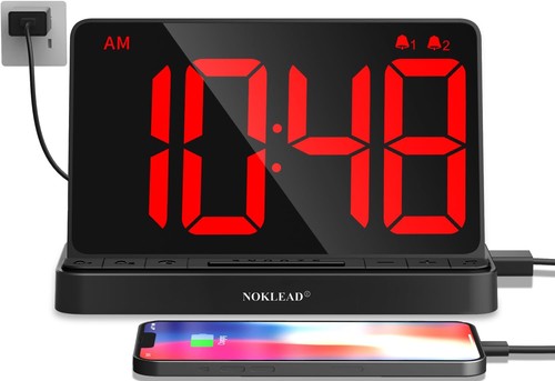 Réveil numérique led - réveil, 65"