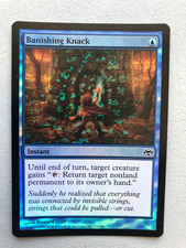 Mtg Carte Magic Eventide Banishing Knack FOIL English LP