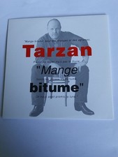 TARZAN (DANIEL LEIFFET) RARE CD 2 TITRES MANGE BITUME 1994 EDITION 