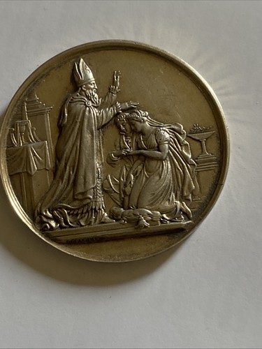 Médaille mariage argent - en,