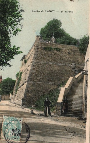 Cpa chateau landon - -, (seine