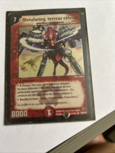 Carte duel masters metalwing - carte,