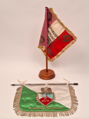 Fanion militaire 3ème rcs - fanion,