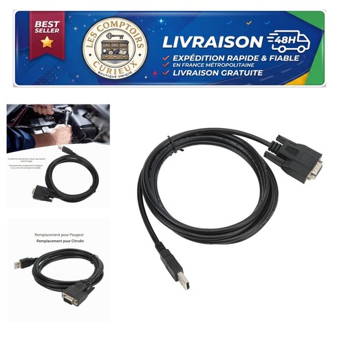 Adaptateur diagnostic usb obd2 - adaptateur,