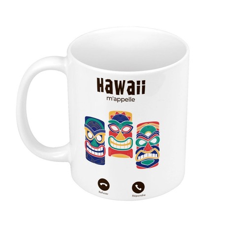 Tasse céramique mug hawaii - tasse,