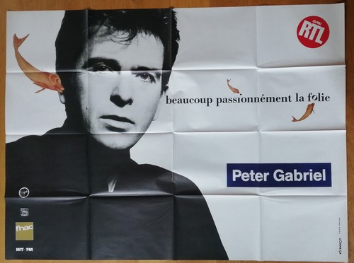 Peter gabriel affiche concert - affiche,