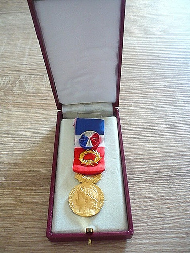 Medaille honneur travail - medaille, du