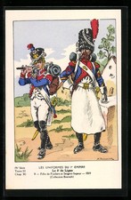 CPA Les Uniformes du Ier