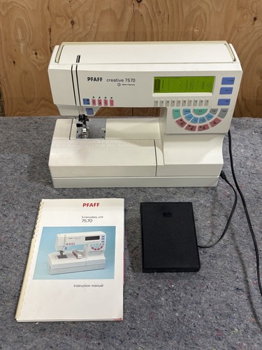 Pfaff creative 7570 - pfaff,
