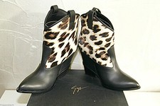 bottines compensées léopard GIUSEPPE ZANOTTI birel size 41 (9 us 7 uk) VAL 950€