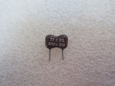 2x Condensateur Silver Mica