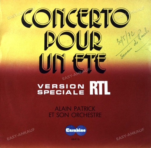 Alain patrick son orchestre - alain,