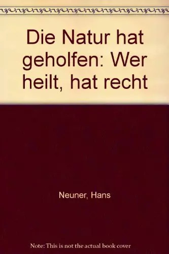 Die natur hat geholfen wer - die,