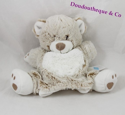Doudou marionnette ours - , tex