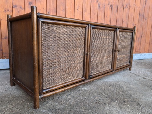 Buffet bas vintage - bas, bambou