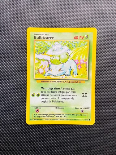 Carte pokemon bulbizarre - pokemon,