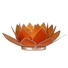 Porte Bougie Fleur de Lotus