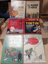 Tintin - Ensemble de 6 ouvrages autour de Hergé / Tintin -et 2 Albums