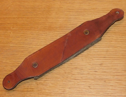 Vintage ancien bande - ancien, cuir