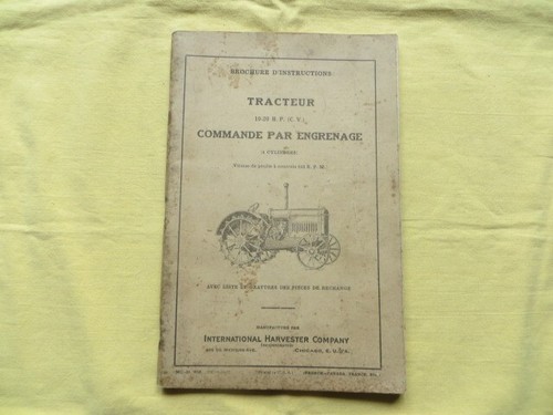 Tracteur international - tracteur,