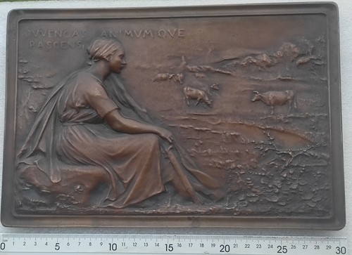 Grande plaque bronze par - grande,