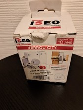 VERROU DE SECURITE 45MM CITY25 A BOUTON  / ISEO / 10020451BSB Neuf