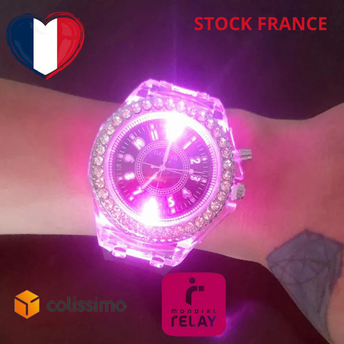 Montre led lumineuse - ✨,