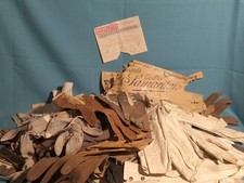 40 PAIRES DE GANTS ANCIENS VERS 1900 voir toutes les photos !