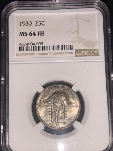 1930 standing liberty quarter - standing,