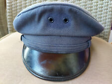 La poste - PTT : Ancienne casquette de facteur - pour insigne métallique