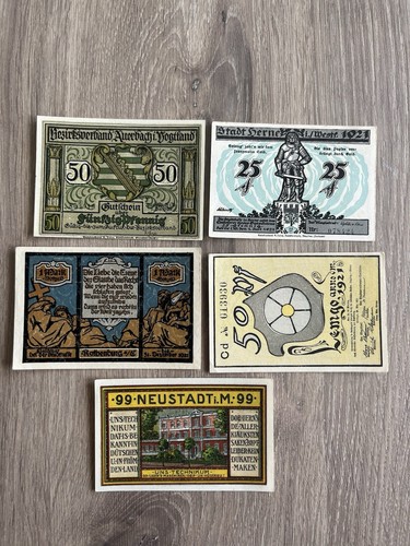 Lot billets allemand - de,