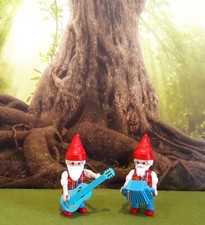 PLAYMOBIL LUTINS DES BOIS NAIN DE JARDIN FORÊT ENCHANTEE ACCORDEON MAGIC FOREST