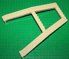 Lego Tan Support Crane Stand Double ref 2635 set 7637 Farm