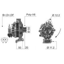 Alternateur EB383G 98MF 10300