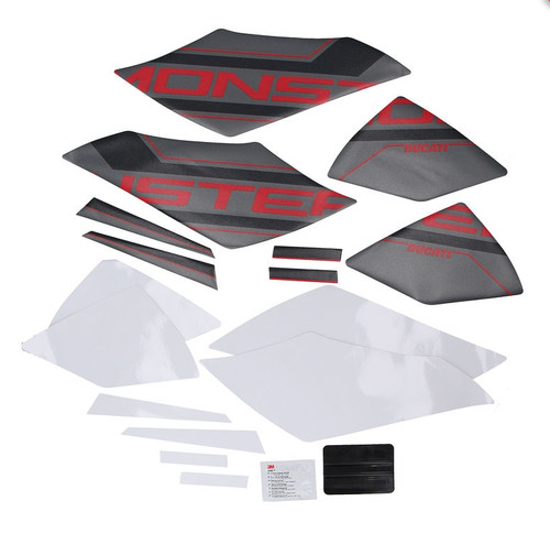 Kit déco noir ducati monster - kit,