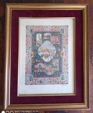 Lucy Boucher - planche originale enluminée - les ballades