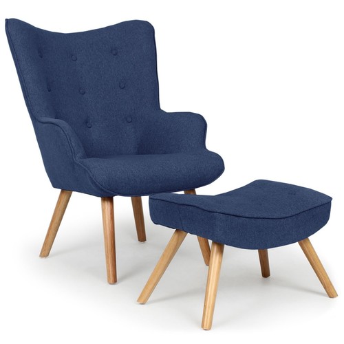 Fauteuil pouf scandinave - &,