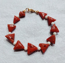 Bracelet en corail rouge