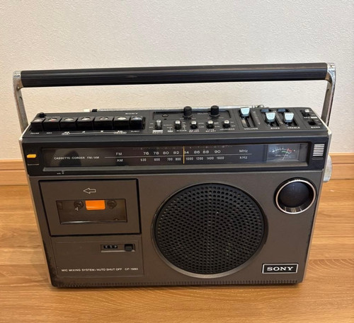 Sony 1980 am radio - cf-1980, fm/am