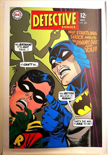 Rare poster batman detective - poster,