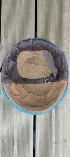 Old motorcycle helmet bowl