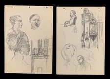 Dessin ancien esquisses