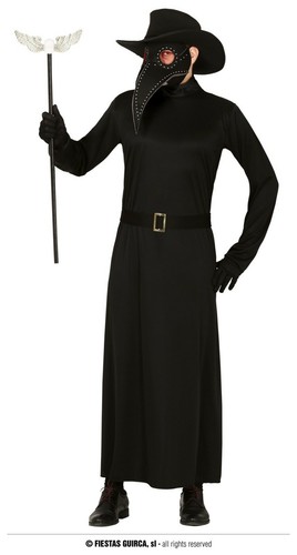 Hommes plague doctor costume - plague,