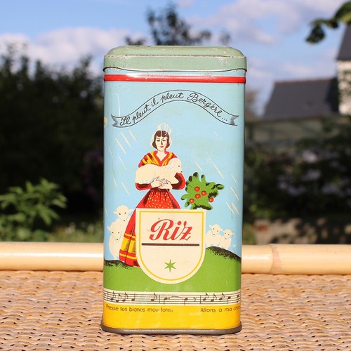 Ancienne boîte épices - boîte, à