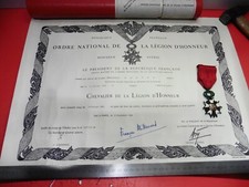 Diplome de l'Ordre National de