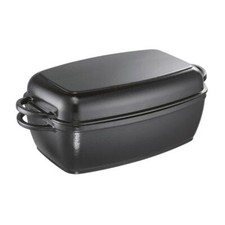 Schulte-Ufer Multi Roaster Rustika, Rôtissoire, Braisière, Fonte, 40x21 cm, 5 L