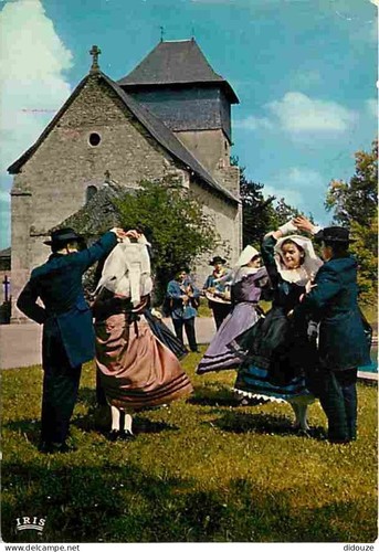 Carte postale folklore - postale,