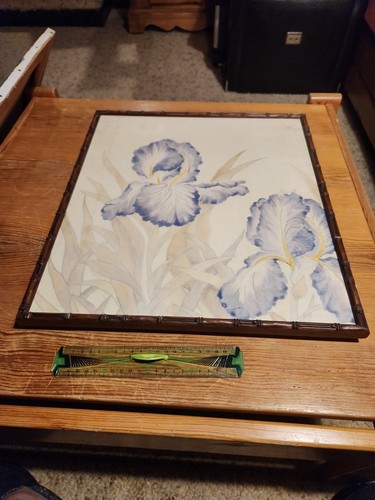 Peinture fleurs objet - peinture,