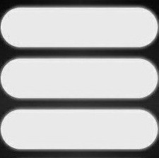 3 autocollant sticker casque moto  bande blanc  refflechissant 